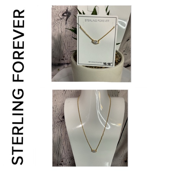 🐘 Sterling Forever 14k Gold Plated Necklace